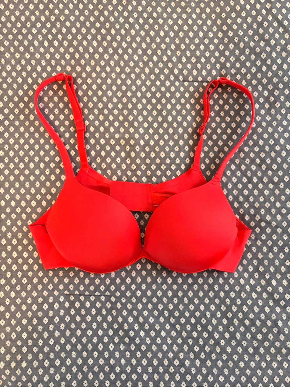 SKIMS Ultimate Teardrop Push-Up Bra 32A Poppy Limited Edition